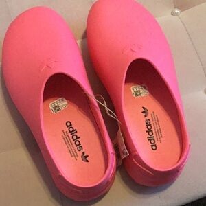 Adidas Pink Slip-On Shoes